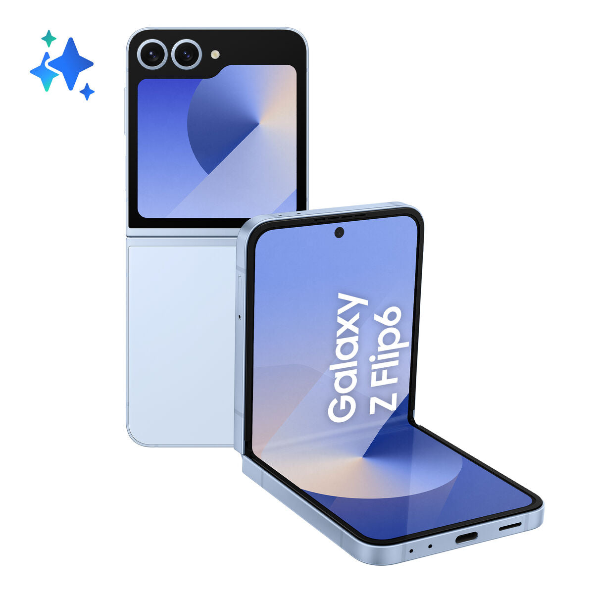 Smartphone Samsung SM-F741BLBGEUE 6,7" 12 GB RAM 256 GB Blue Smartphone Samsung SM-F741BLBGEUE 6,7" 12 GB RAM 256 GB Blue