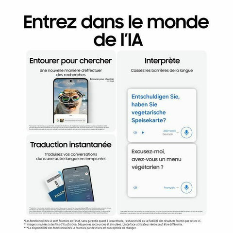 Smartphone Samsung Galaxy S24 FE 5G 6,2" 8 GB RAM 128 GB Green Smartphone Samsung Galaxy S24 FE 5G 6,2" 8 GB RAM 128 GB Green