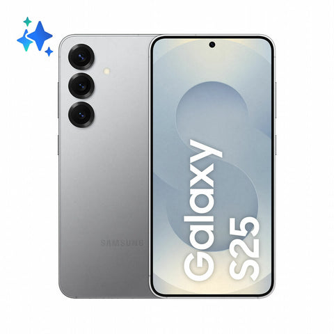 Smartphone Samsung GALAXY S25 6,2" Qualcomm Snapdragon 8 Elite 12 GB RAM 128 GB Grey Silver Smartphone Samsung GALAXY S25 6,2" Qualcomm Snapdragon 8 Elite 12 GB RAM 128 GB Grey Silver