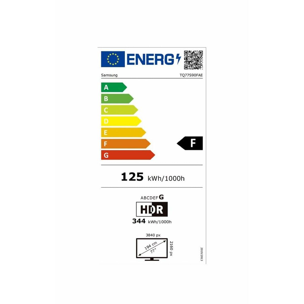 Smart TV Samsung 77 TQ77S90F 77" 4K Ultra HD HDR OLED Smart TV Samsung 77 TQ77S90F 77" 4K Ultra HD HDR OLED