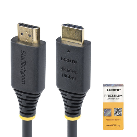 HDMI Cable Startech PREMIUM Black 1,5 m HDMI Cable Startech PREMIUM Black 1,5 m
