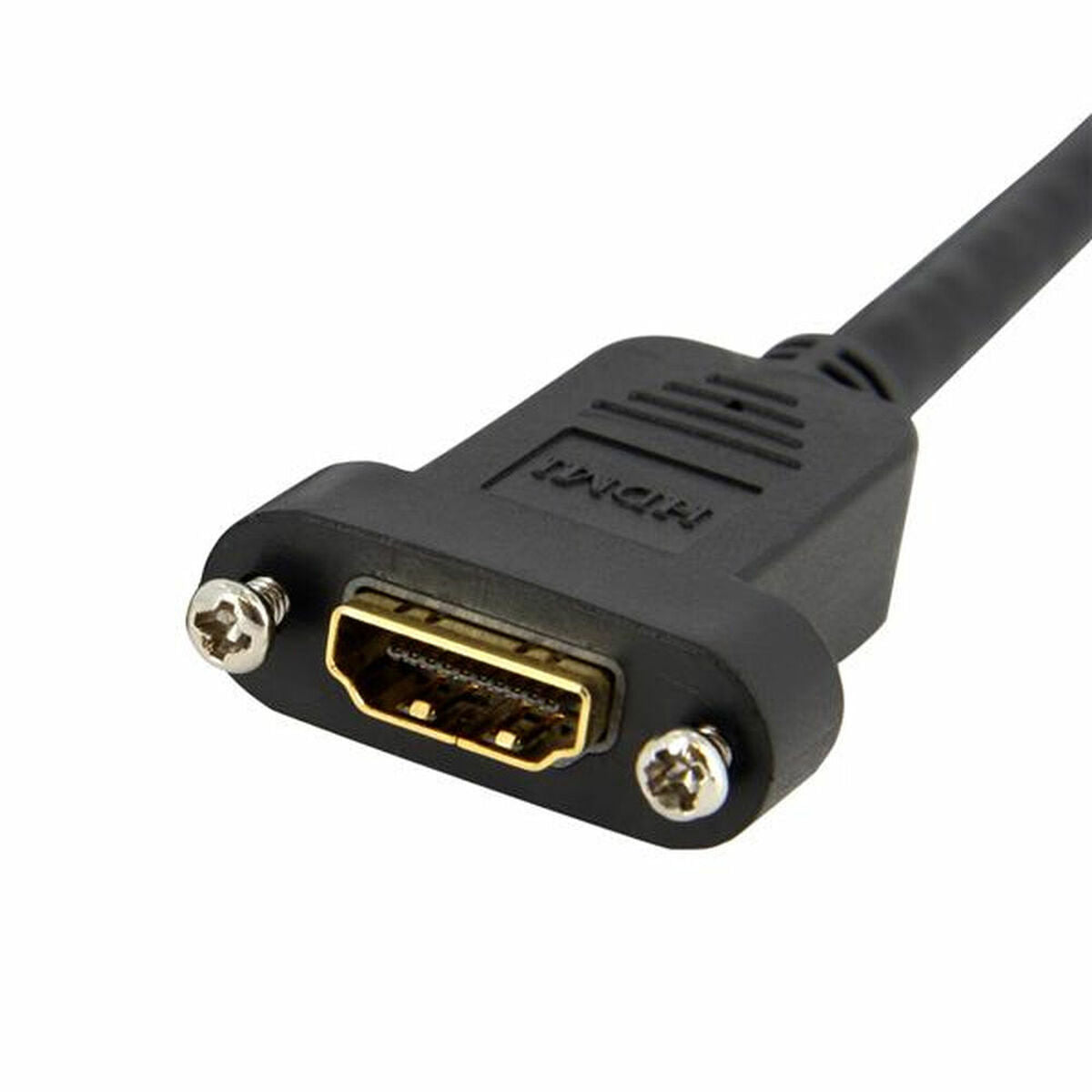 HDMI Cable Startech HDMIPNLFM3           Black HDMI Cable Startech HDMIPNLFM3           Black