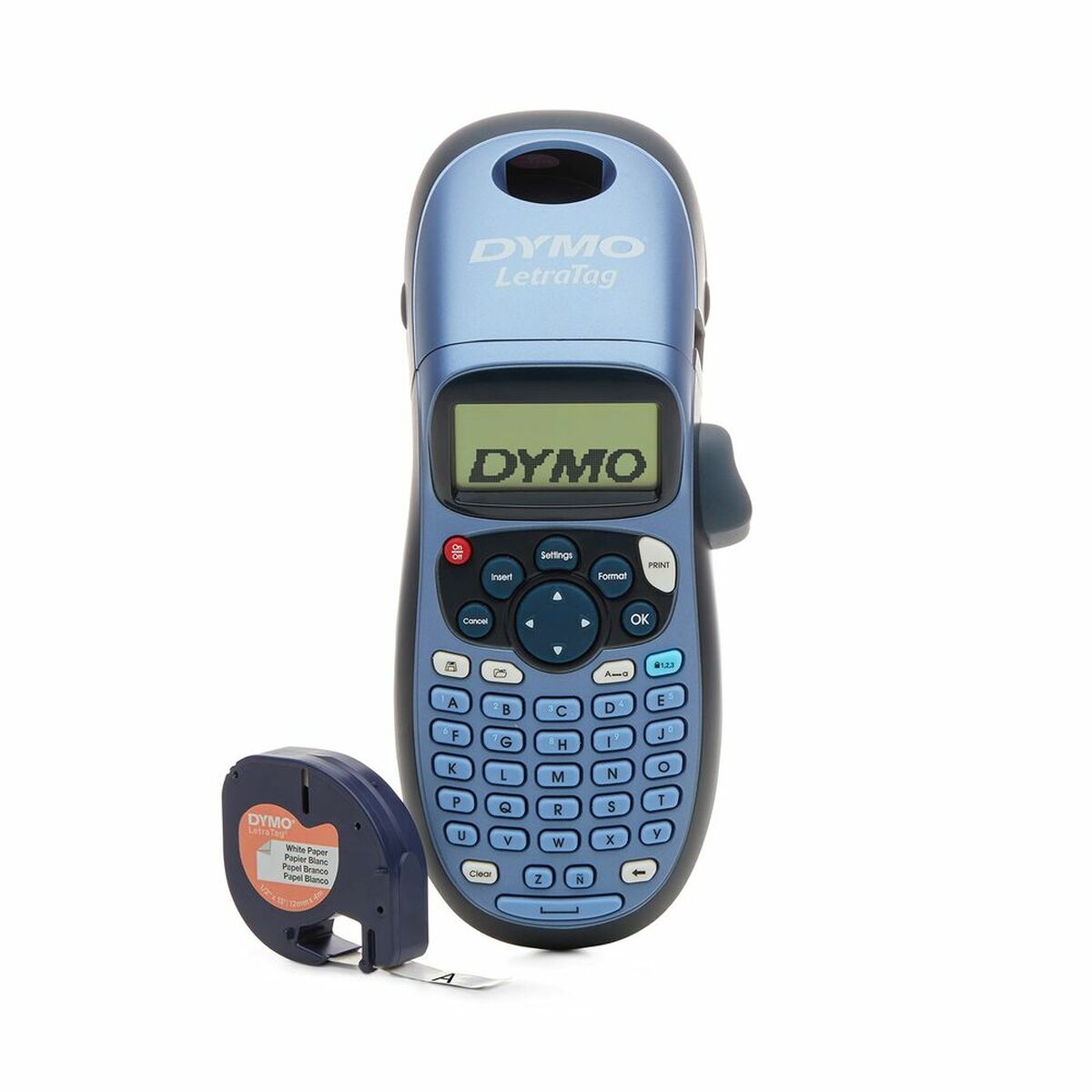 Electric Label Maker Dymo LETRATAG LT-100H Blue (1 Unit) Electric Label Maker Dymo LETRATAG LT-100H Blue (1 Unit)