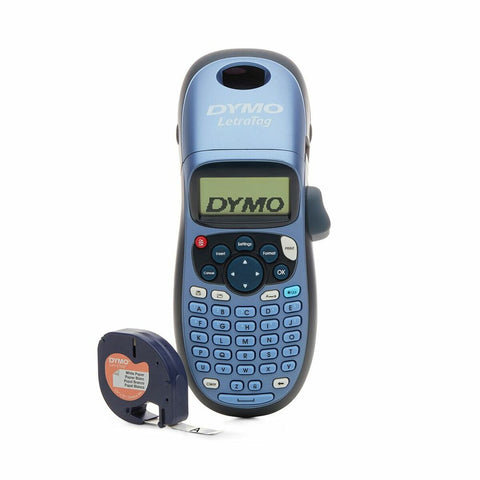 Electric Label Maker Dymo LETRATAG LT-100H Blue (1 Unit) Electric Label Maker Dymo LETRATAG LT-100H Blue (1 Unit)