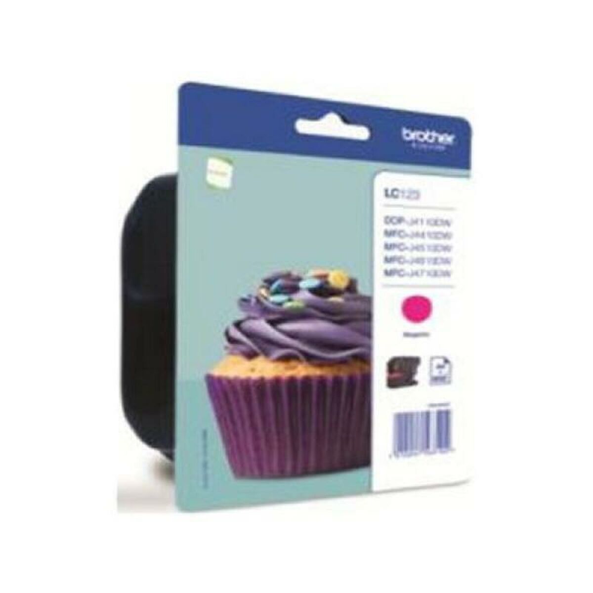 Original Ink Cartridge Brother LC-123MBP Magenta Original Ink Cartridge Brother LC-123MBP Magenta