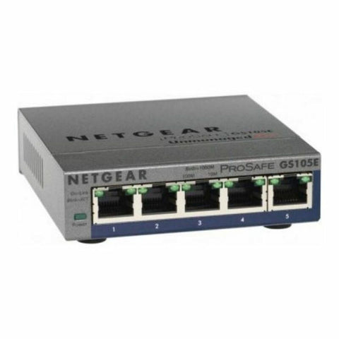 Desktop Switch Netgear GS105E-200PES        5P Gigabit RJ45 Desktop Switch Netgear GS105E-200PES        5P Gigabit RJ45