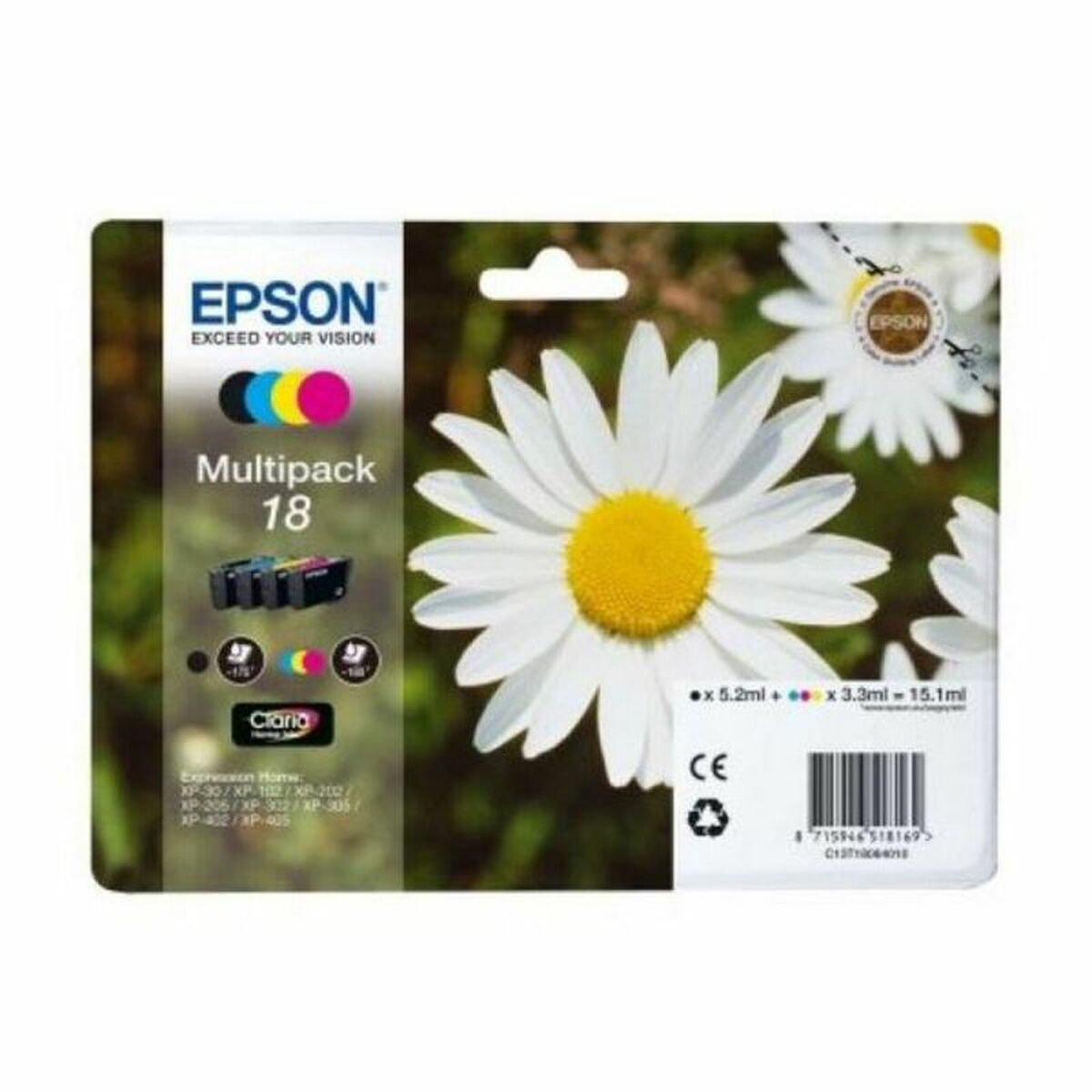 Original Ink Cartridge Epson 44574302 Black Original Ink Cartridge Epson 44574302 Black
