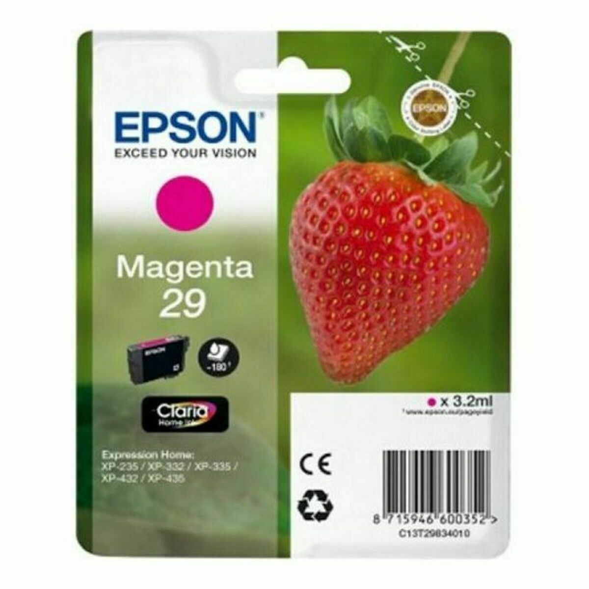 Original Ink Cartridge Epson 235M133 Magenta Original Ink Cartridge Epson 235M133 Magenta