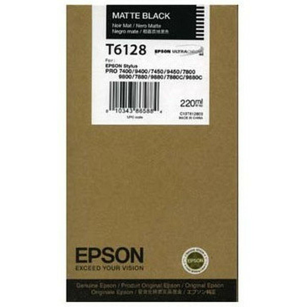 Original Ink Cartridge Epson 7450 9450 7400 9400 7880 9880 7800 9800 Black Matte back Original Ink Cartridge Epson 7450 9450 7400 9400 7880 9880 7800 9800 Black Matte back