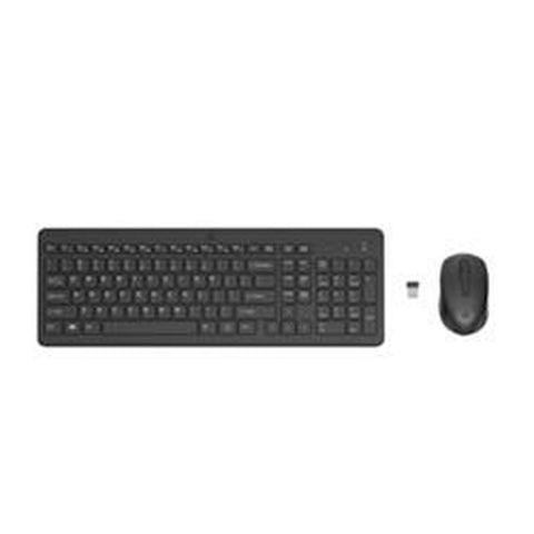 Keyboard and Mouse HP 2V9E6AA Black QWERTY Keyboard and Mouse HP 2V9E6AA Black QWERTY