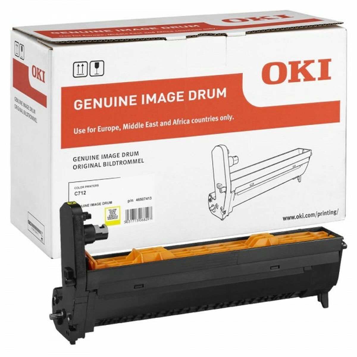 Printer drum OKI 46507413 Yellow Black Printer drum OKI 46507413 Yellow Black