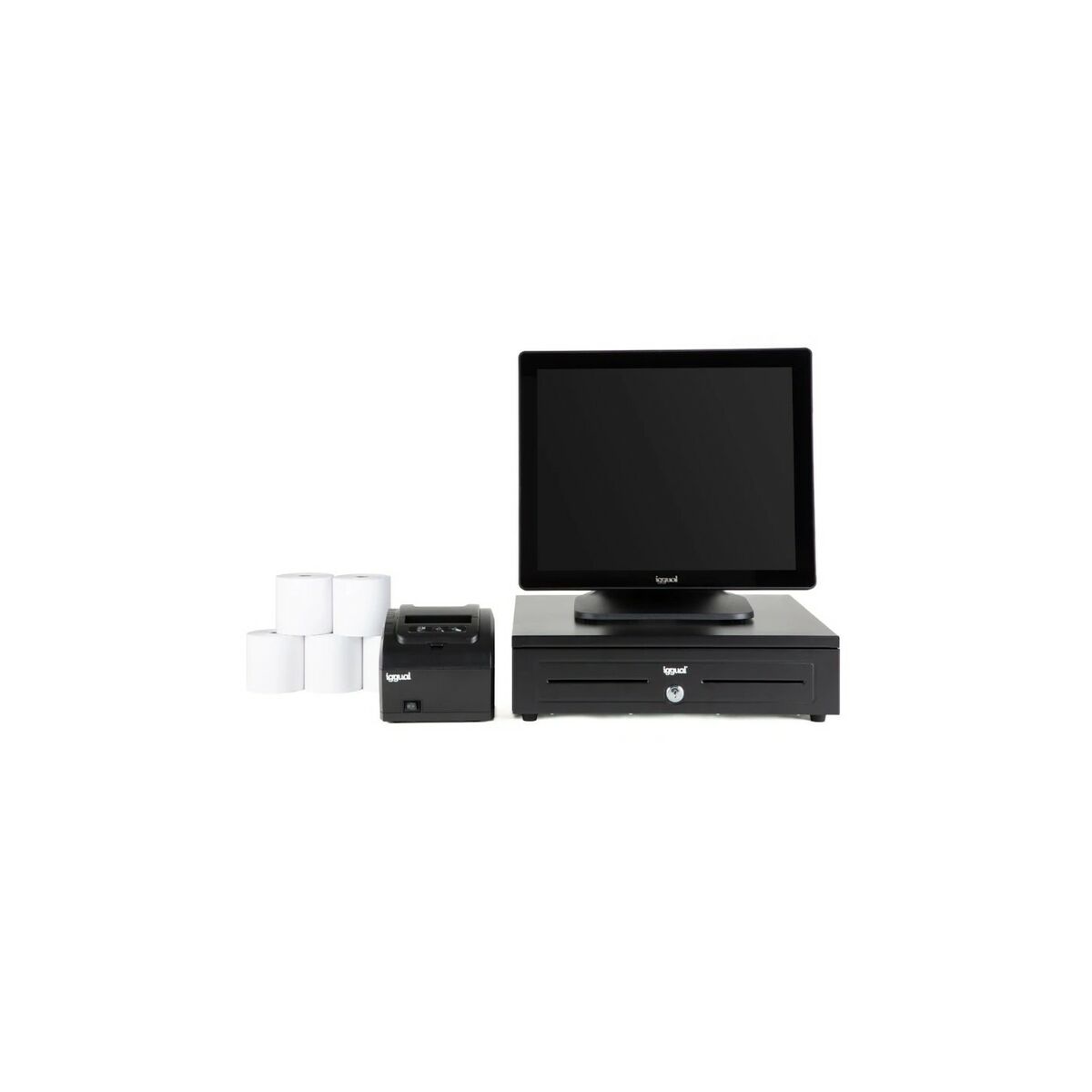 All in One iggual IGG319031pack 17" 8 GB RAM 128 GB SSD All in One iggual IGG319031pack 17" 8 GB RAM 128 GB SSD