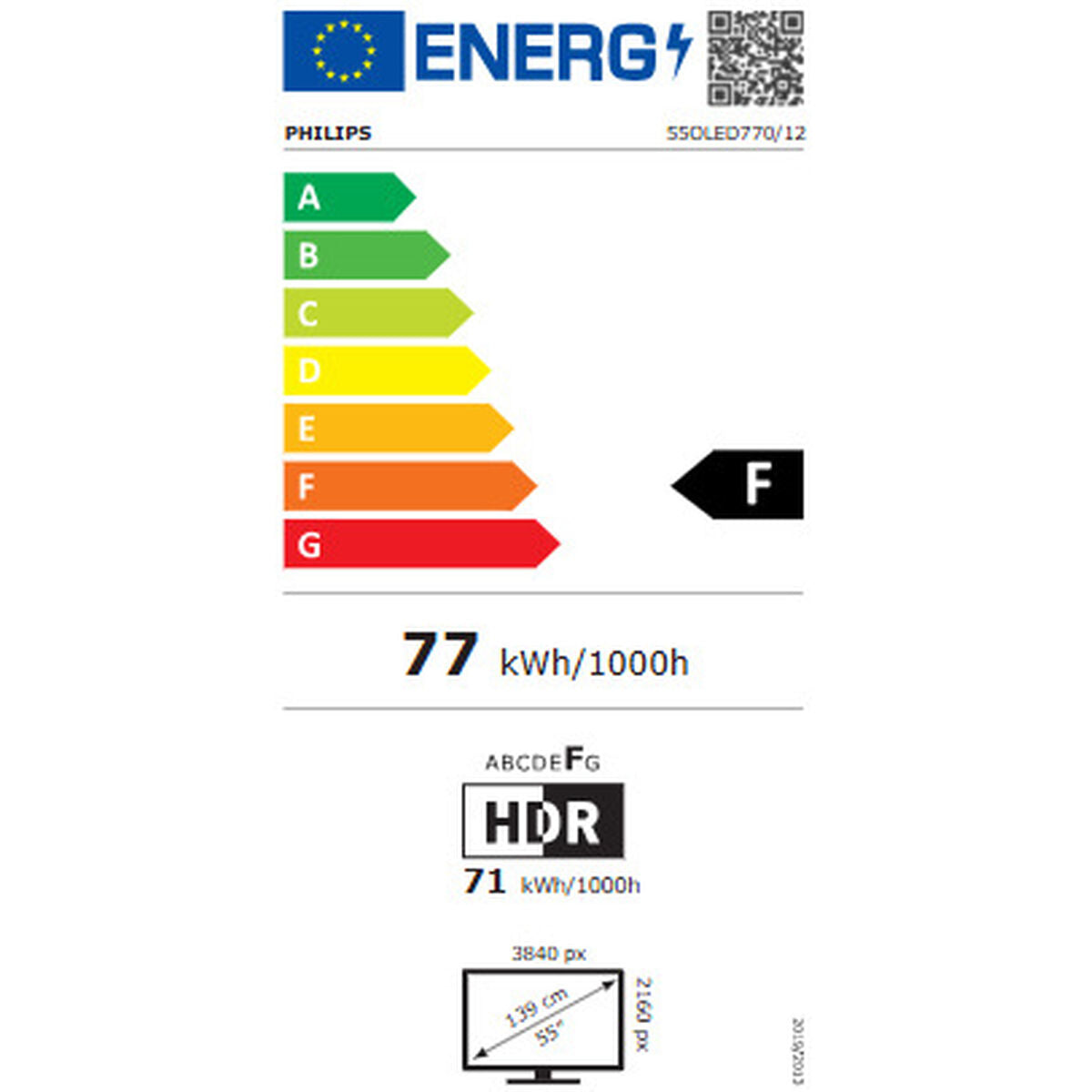 Smart TV Philips 55OLED770 55" 4K Ultra HD HDR OLED Smart TV Philips 55OLED770 55" 4K Ultra HD HDR OLED