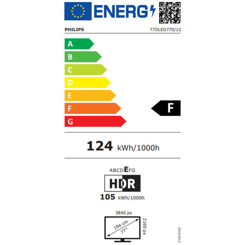 Smart TV Philips 77OLED770 UHD 77" Ambilight OLED NVIDIA G-SYNC Smart TV Philips 77OLED770 UHD 77" Ambilight OLED NVIDIA G-SYNC