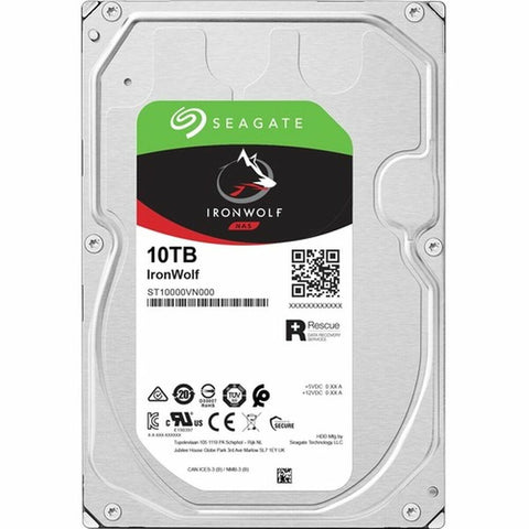 Hard Drive Seagate ST10000VN000 10TB 3,5" 10 TB 3.5" Hard Drive Seagate ST10000VN000 10TB 3,5" 10 TB 3.5"