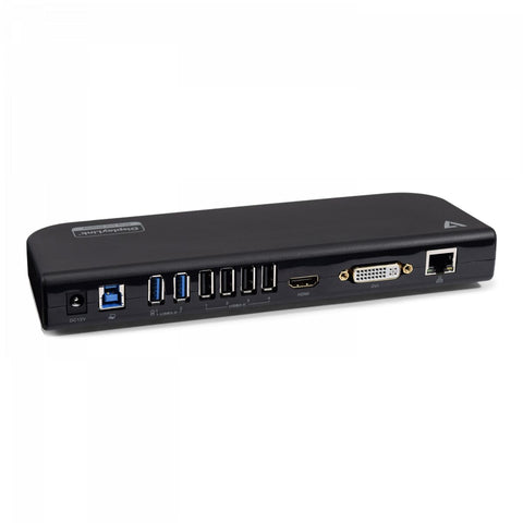 USB Hub V7 UDDS2 Black 100 W USB Hub V7 UDDS2 Black 100 W