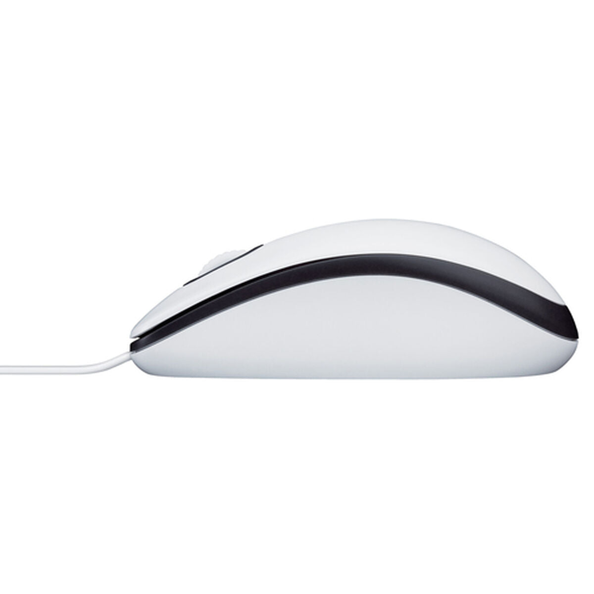 Mouse with Cable and Optical Sensor Logitech M100 White 1000 dpi Mouse with Cable and Optical Sensor Logitech M100 White 1000 dpi