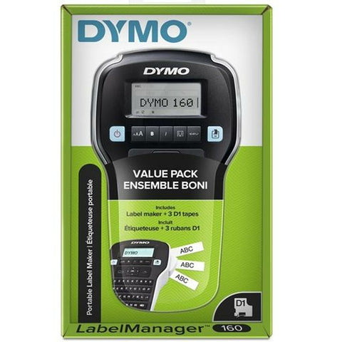 Electric Label Maker Dymo LM160 Black 1,2 mm 6 Units Electric Label Maker Dymo LM160 Black 1,2 mm 6 Units