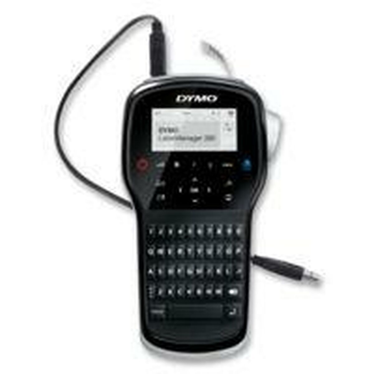 Electric Label Maker Dymo Labelmanager LM280 1,2 mm QWERTY Black (6 Units) Electric Label Maker Dymo Labelmanager LM280 1,2 mm QWERTY Black (6 Units)