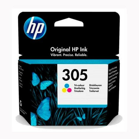 Original Ink Cartridge HP Nº 305 Tricolour (60 Units) Original Ink Cartridge HP Nº 305 Tricolour (60 Units)