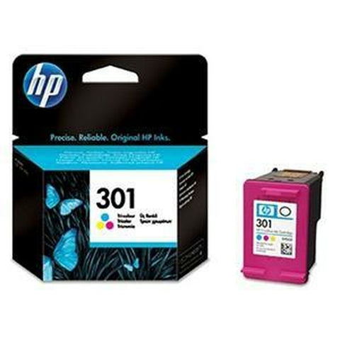 Original Ink Cartridge HP 301 Tricolour (60 Units) Original Ink Cartridge HP 301 Tricolour (60 Units)