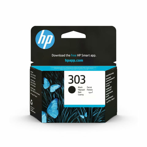 Original Ink Cartridge HP ENVY PHOTO 6230,7130,7134,7830 -Nº 303 Black (60 Units) Original Ink Cartridge HP ENVY PHOTO 6230,7130,7134,7830 -Nº 303 Black (60 Units)