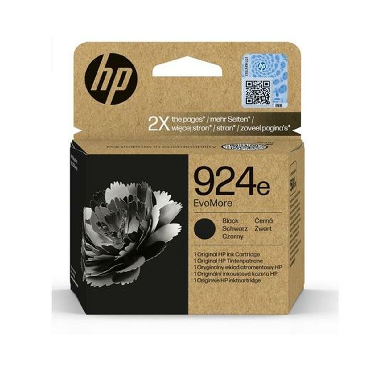 Original Ink Cartridge HP 924E Black (30 Units) Original Ink Cartridge HP 924E Black (30 Units)