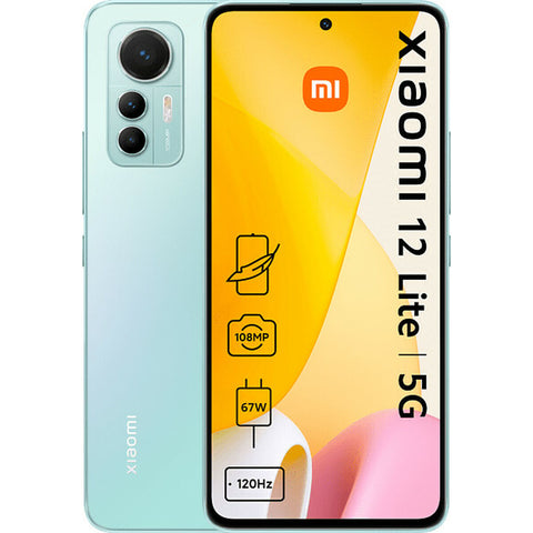 Smartphone Xiaomi Xiaomi 12 Lite 6,55" Octa Core 6 GB RAM 128 GB Green Smartphone Xiaomi Xiaomi 12 Lite 6,55" Octa Core 6 GB RAM 128 GB Green