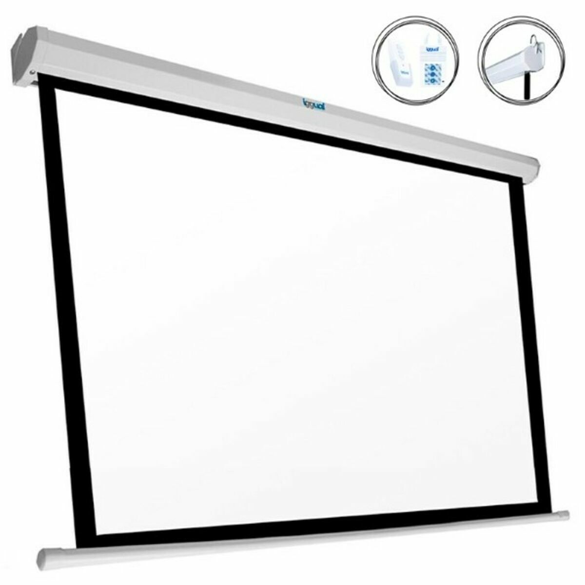 Electric Wall Screen iggual (240 x 240 cm) Electric Wall Screen iggual (240 x 240 cm)
