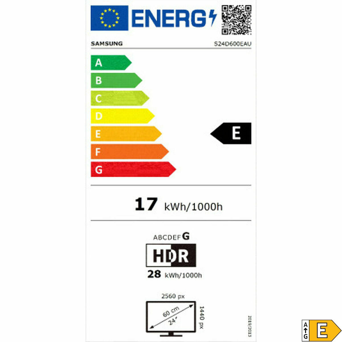 Monitor Samsung LS24D600EAUXEN Quad HD 24" Monitor Samsung LS24D600EAUXEN Quad HD 24"
