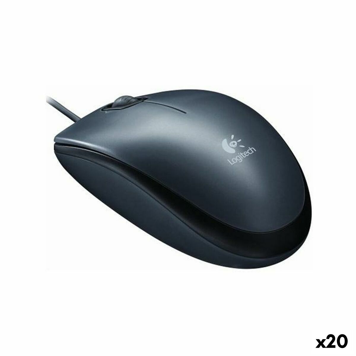 Mouse Logitech M90 Black Grey (20 Units) Mouse Logitech M90 Black Grey (20 Units)