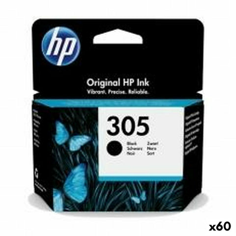 Original Ink Cartridge HP 305 Black (60 Units) Original Ink Cartridge HP 305 Black (60 Units)