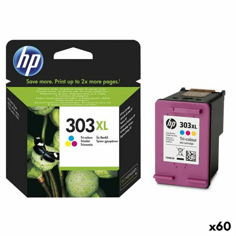 Original Ink Cartridge HP 303XL Tricolour (60 Units) Original Ink Cartridge HP 303XL Tricolour (60 Units)
