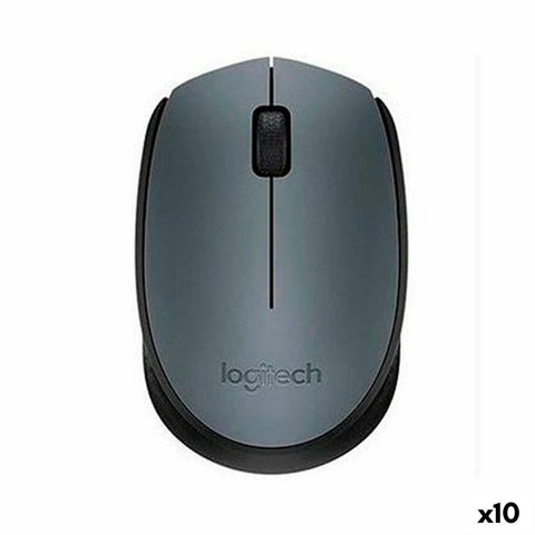 Wireless Mouse Logitech M170 Grey (10 Units) Wireless Mouse Logitech M170 Grey (10 Units)