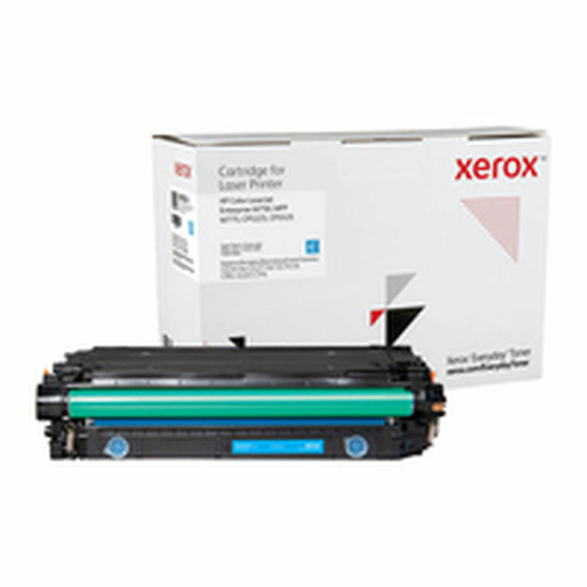 Original Ink Cartridge Xerox Tóner Cian Everyday, HP CE341A/CE271A/CE741A equivalente de Xerox, 16000 páginas Cyan