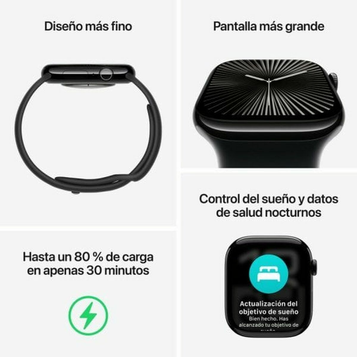 Smartwatch Apple Watch 10 1,65" Titanium