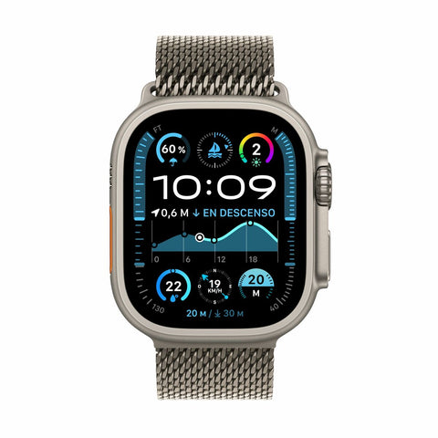 Men's Watch Apple MX5R3TY/A Titanium 49 mm