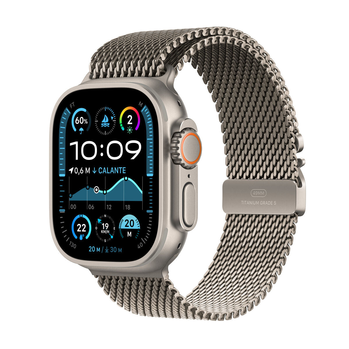 Smartwatch Apple MX5T3TY/A 1,92" Titanium 49 mm