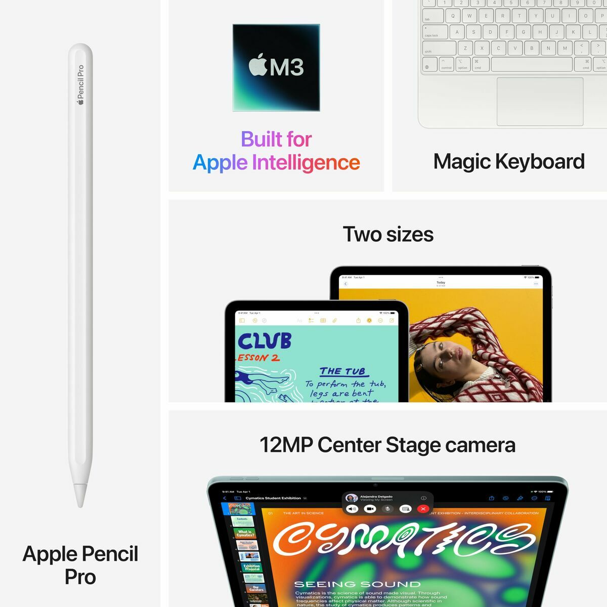 Tablet Apple iPad Air 7th 13" 8 GB RAM Purple M3 512 GB