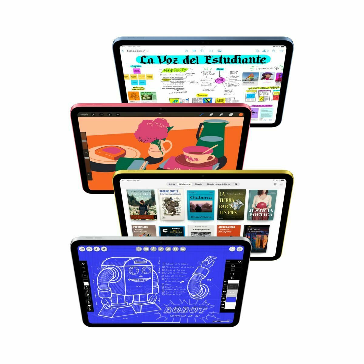 Tablet Apple iPad 2025 11th Yellow 11" 128 GB