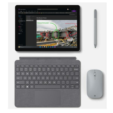 Laptop Microsoft XIG-00004 10,5" 8 GB RAM 256 GB Silver Spanish Qwerty