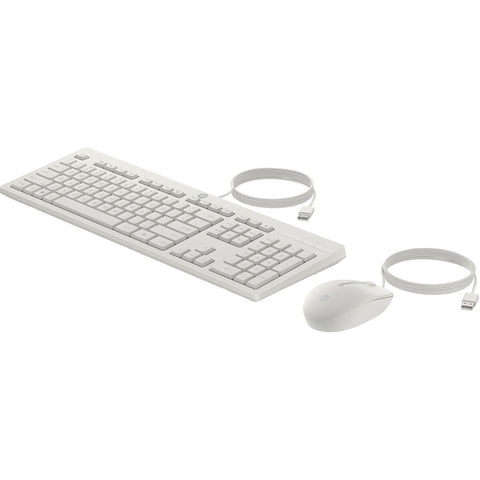 Keyboard and Mouse HP 86J24AA White