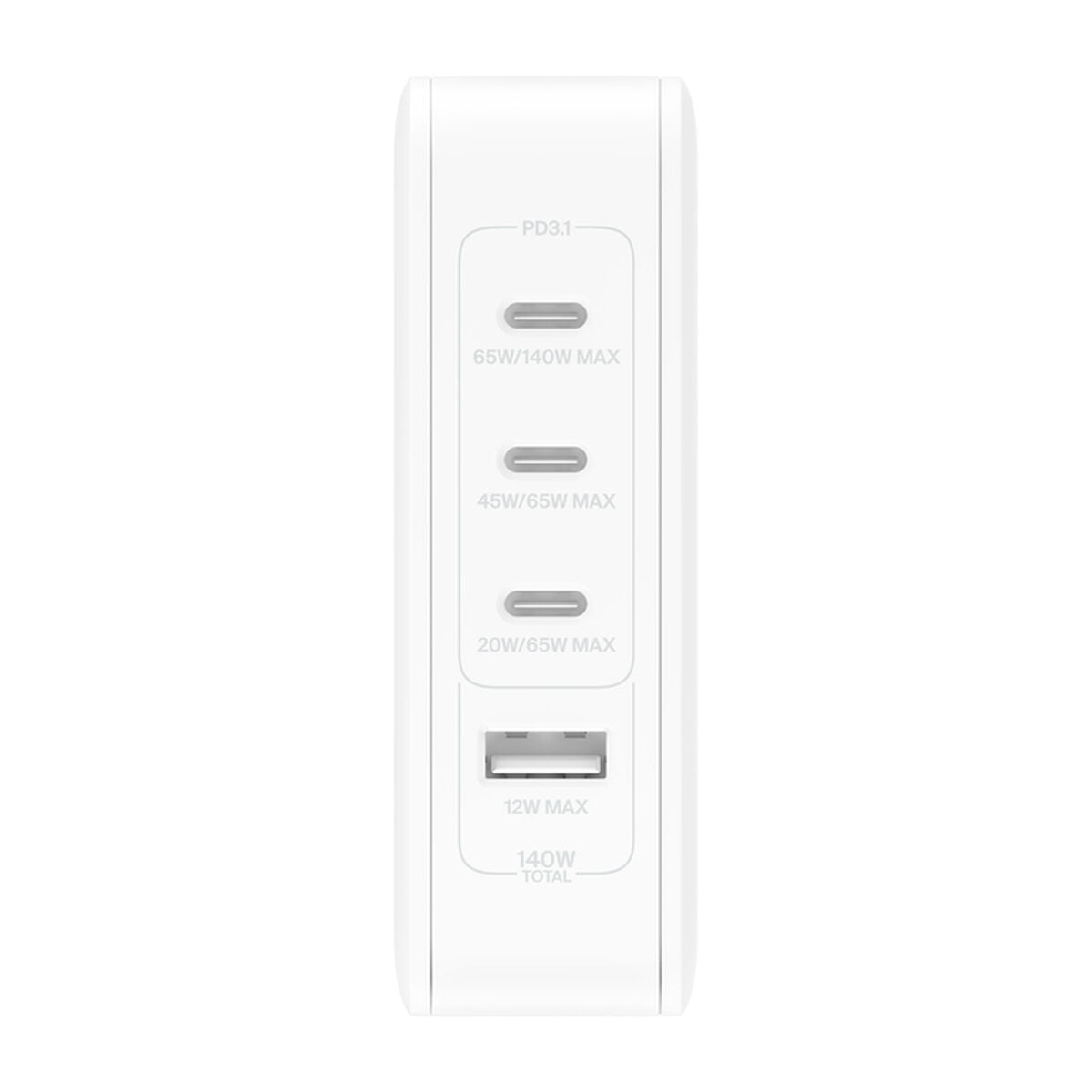 Wall Charger Belkin WCH014BTWH 140 W White