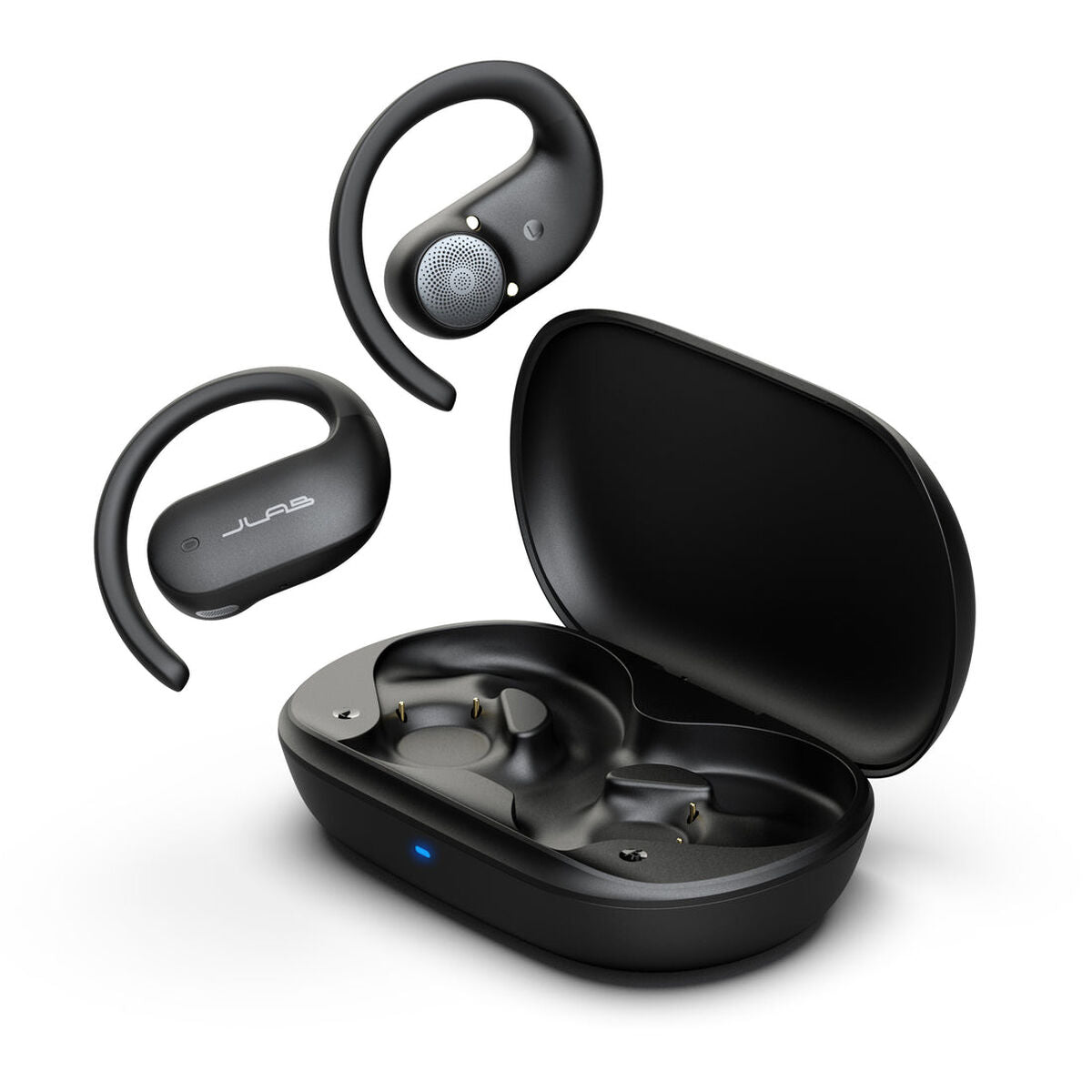 Wireless Earphones with Charging Case JLab IEUEBJBOPSPRTRBLK82 Black