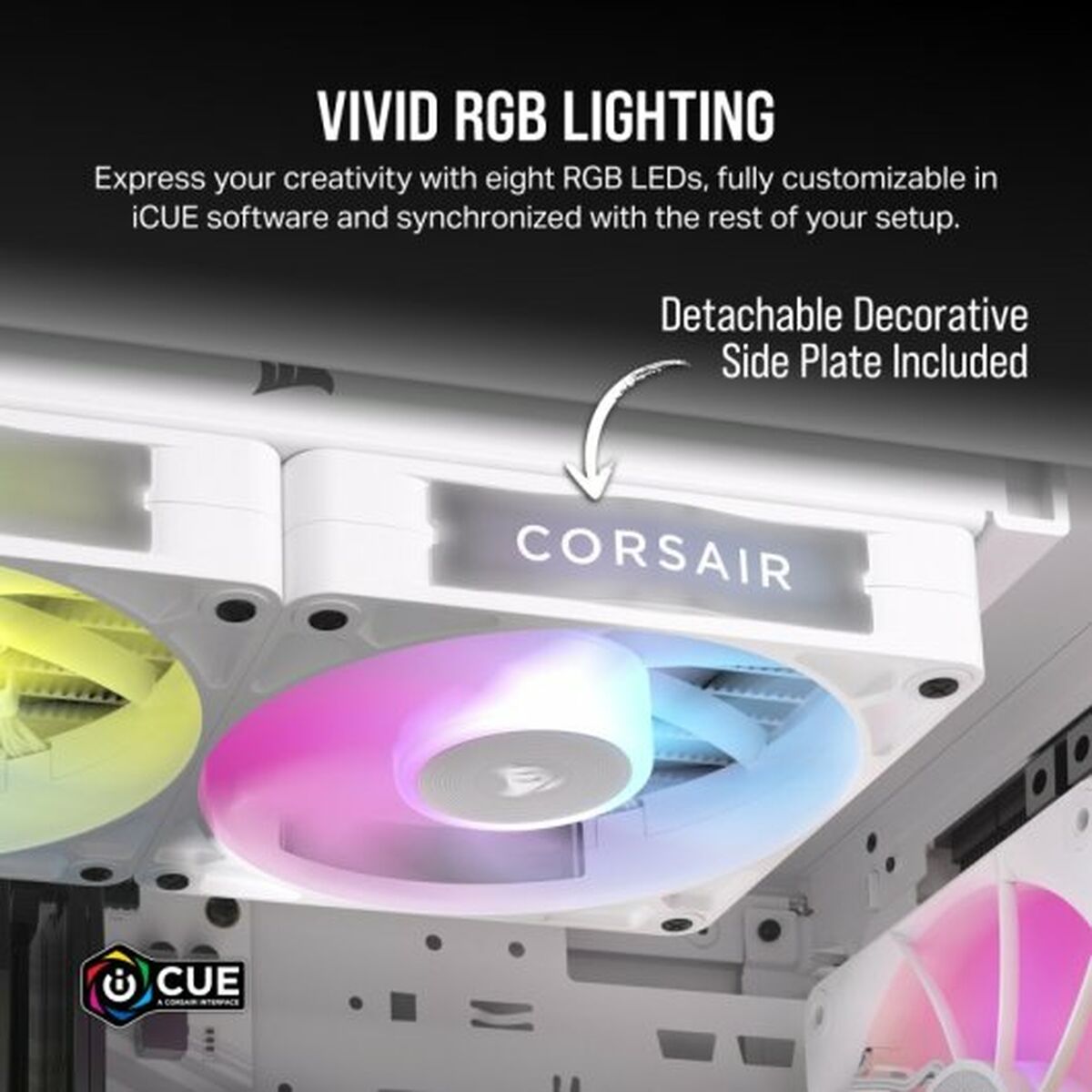 Box Ventilator Corsair CO-9051021-WW Ø 12 cm (1 Unit)