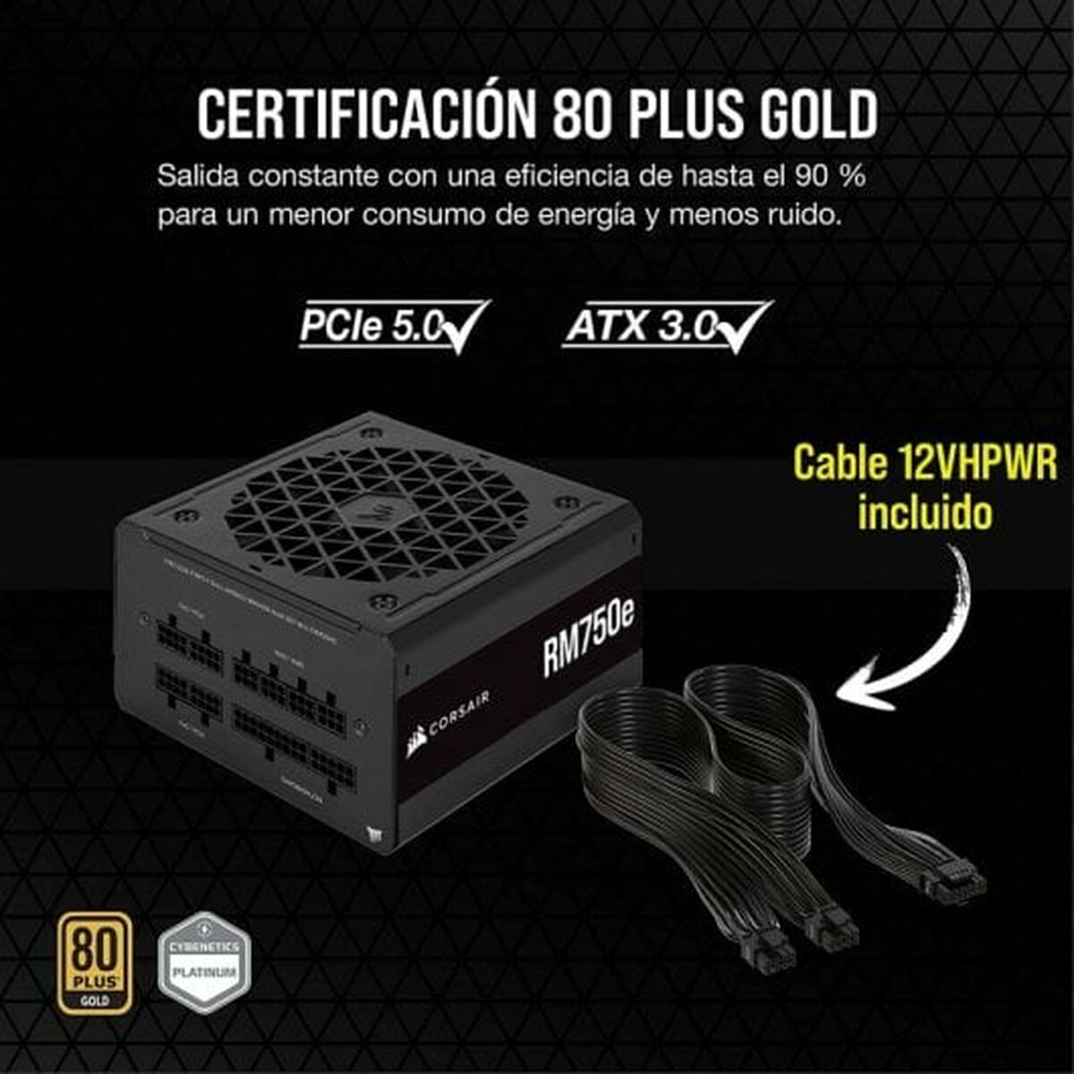 Power supply Corsair RM750e 750 W 80 Plus Gold