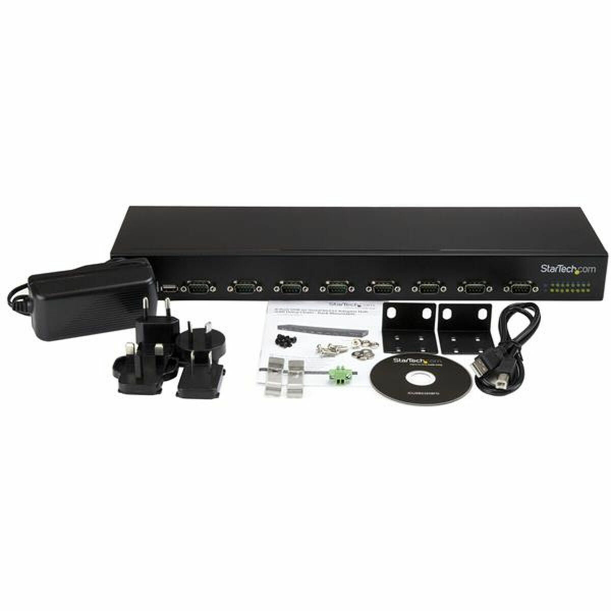 USB Hub Startech ICUSB23208FD Black