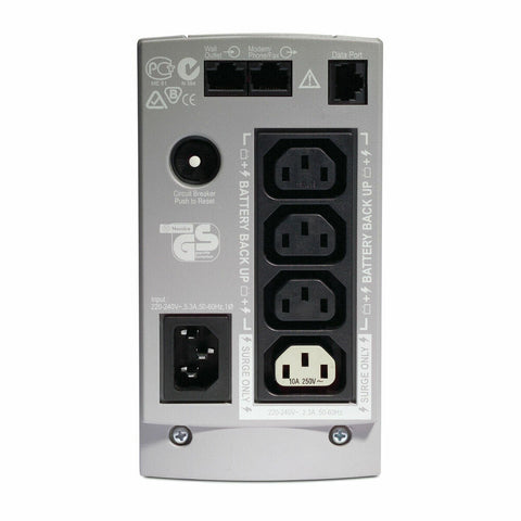 Uninterruptible Power Supply System Interactive UPS APC BK350EI 350 VA 210 W