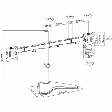 Screen Table Support V7 DS2FSD-2N 32"