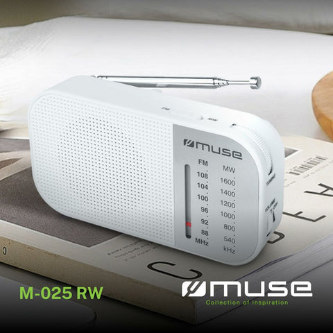 Radio Muse M-025RW White Gift Box